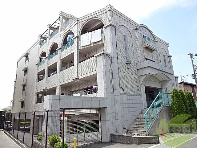 建物外観　豊中市桜の町「アビタシオン３」