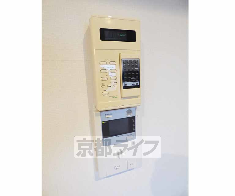 セキュリティ　急な来客にも安心ですね。