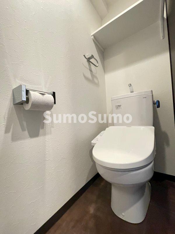 トイレ　ゆったりとした空間のトイレです