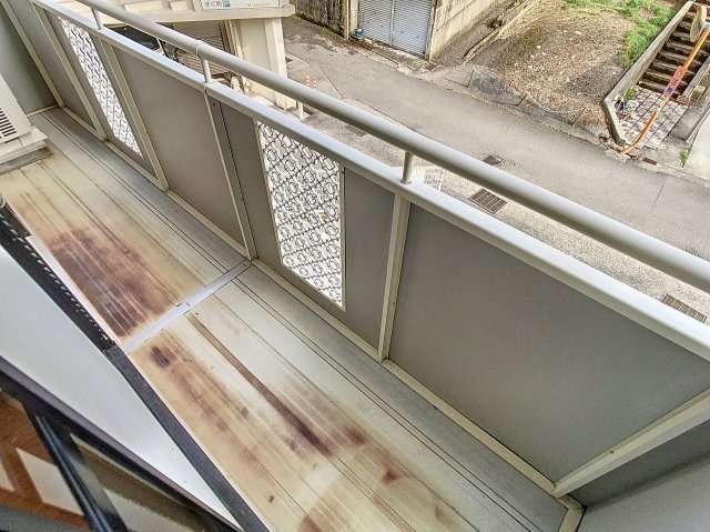 バルコニー　2024年2月撮影
