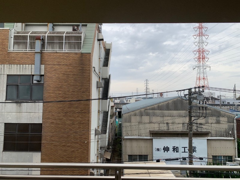 バルコニー　眺望♪