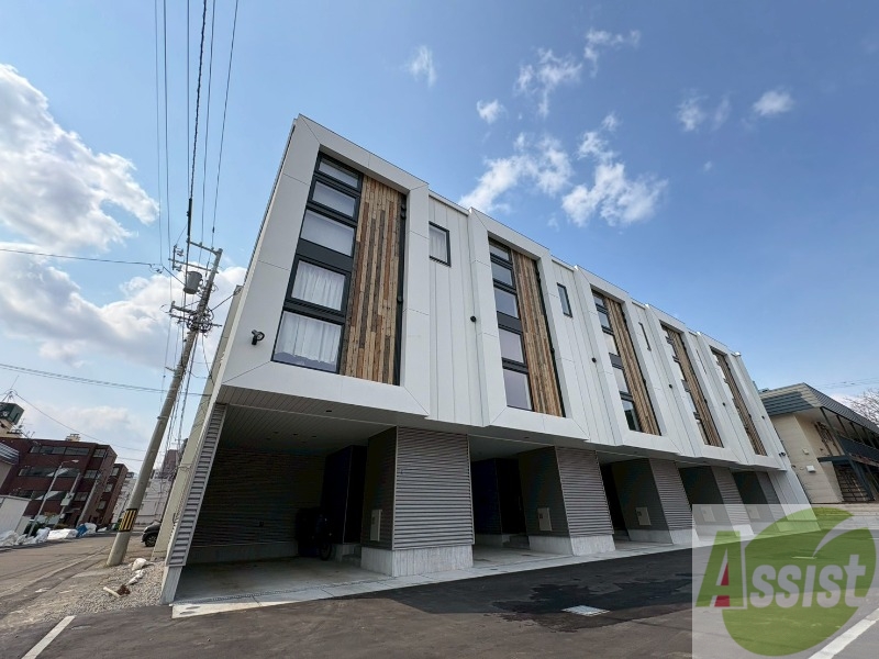 建物外観　札幌市中央区宮の森「パティオ宮の森」