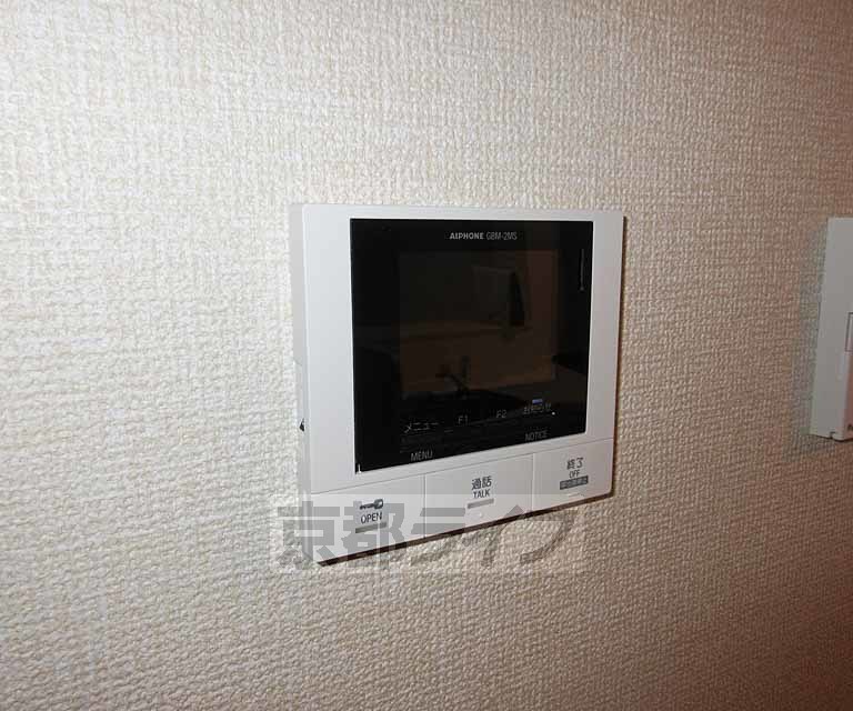 セキュリティ　モニター付きで安心・