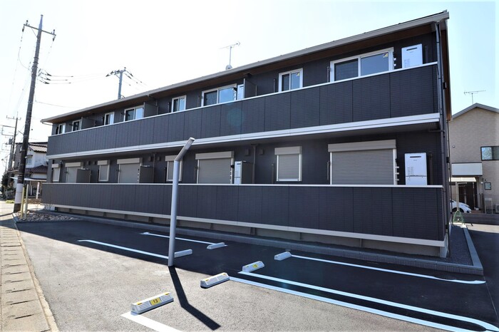 建物外観　新築物件です！ダイワハウスのDルーム！2F2LDKです。