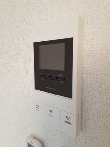 セキュリティ　モニター付きインターホンです