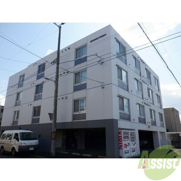 建物外観　札幌市東区北１９条東「モンターニュプログレ」