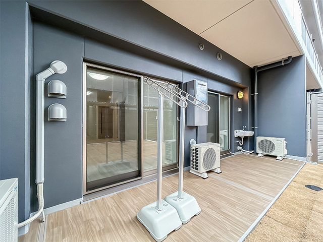 バルコニー　※写真は同タイプ住戸です。