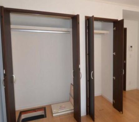 収納　たっぷりとした収納スペースです