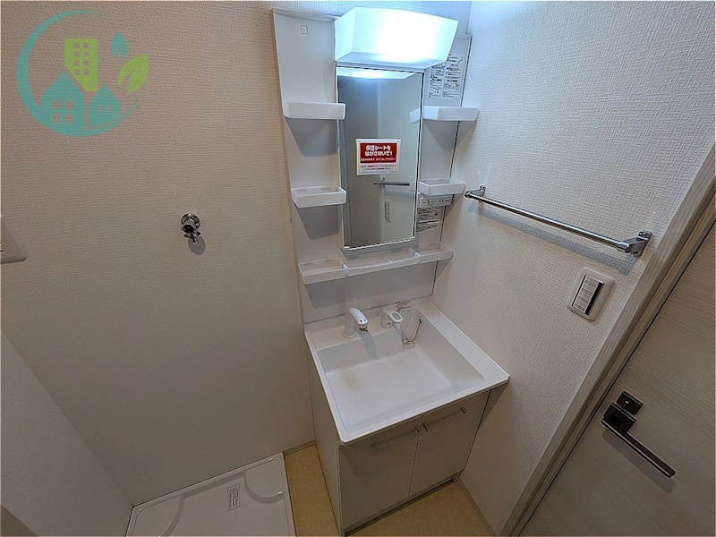 洗面設備　アリビラ六甲（ネット無料、ペット相談、小型犬）