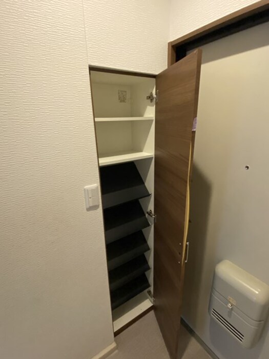収納　たっぷりとした収納スペースです