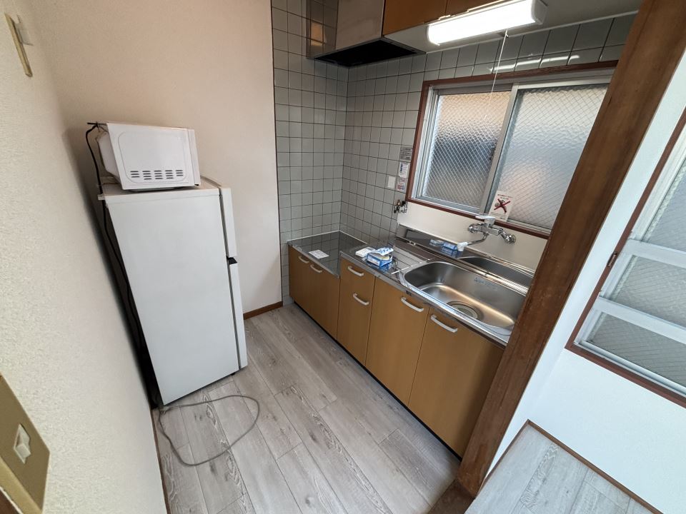キッチン　調理スペースあります