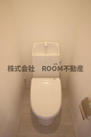トイレ　ゆったりとした空間のトイレです