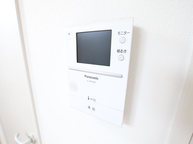 セキュリティ　モニター付きインターホン