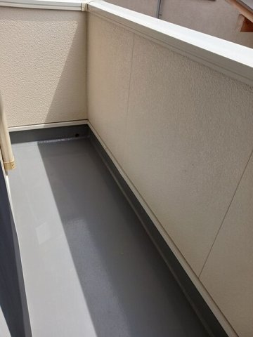 バルコニー　広々としたバルコニーです