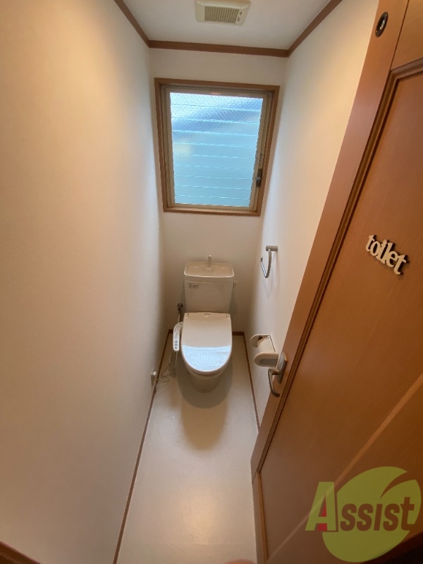トイレ　快適に使用できる、清潔感にこだわったトイレです。