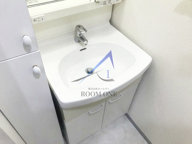 洗面設備　洗面台です。