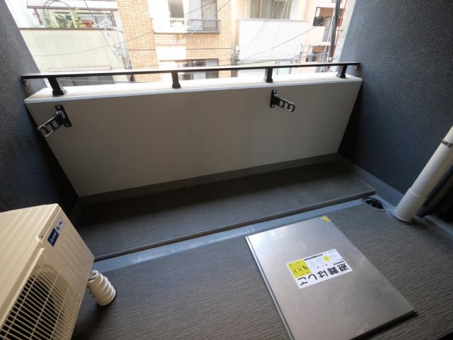 バルコニー　落ち着いた時間を過ごせるバルコニーです