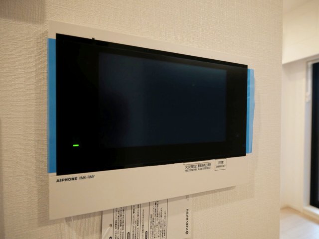 セキュリティ　モニター付きインターホンです