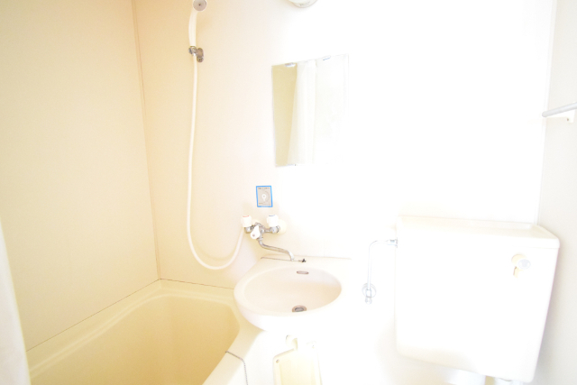 洗面設備　写真は別号室です。