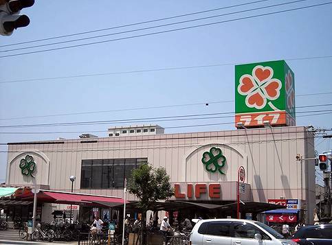 スーパー　ライフ初芝店（スーパー）まで219m