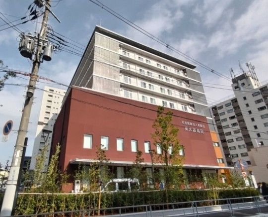 病院　社会医療法人有隣会東大阪病院（病院）まで451m