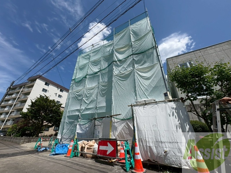 建物外観　札幌市豊平区平岸４条「アールズ・コート平岸II」