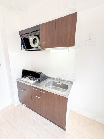 キッチン　2口コンロで料理もスムーズに♪