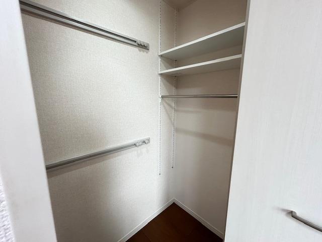 収納　同タイプの別部屋の写真です