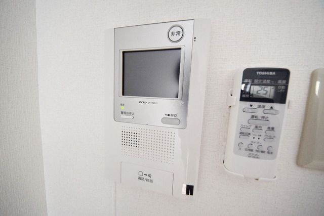 セキュリティ　★オートロックに対応したモニターホンです★
