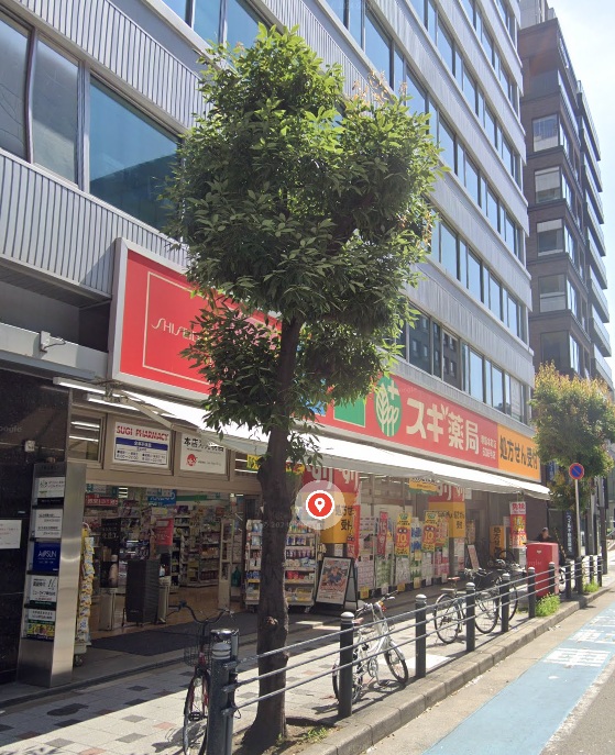 ドラックストア　スギ薬局堺筋本町店（ドラッグストア）まで437m