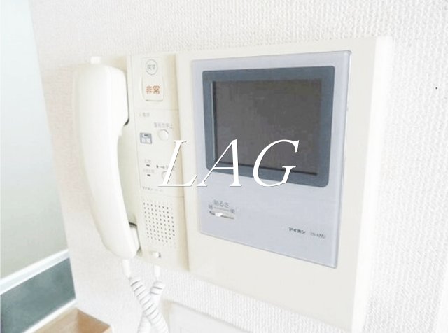 セキュリティ　モニター付きインターフォンです。