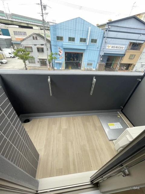 バルコニー　とっても広いバルコニー！