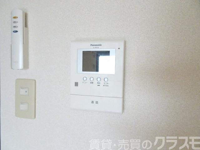 セキュリティ　来訪者が確認できるモニターホン♪