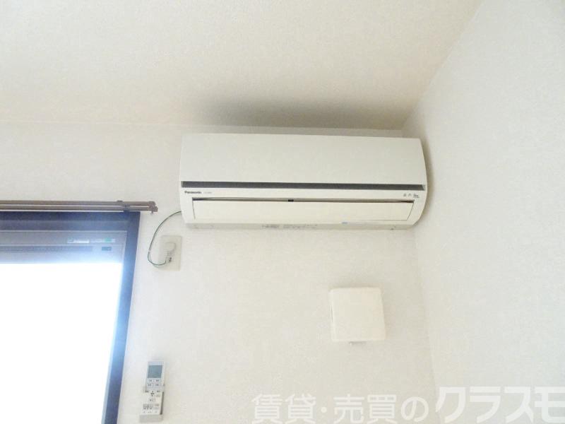 その他設備　エアコンは欠かせません♪