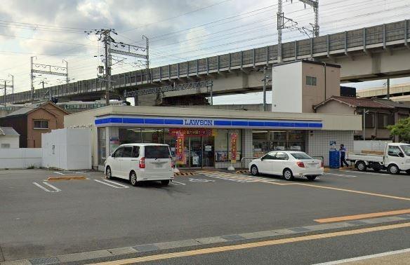 コンビニ　ローソン姫路南畝町店（コンビニ）まで600m