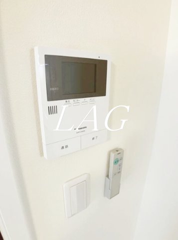 セキュリティ　モニター付きインターホンです。