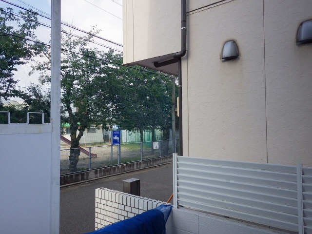 眺望　静かな住宅街です
