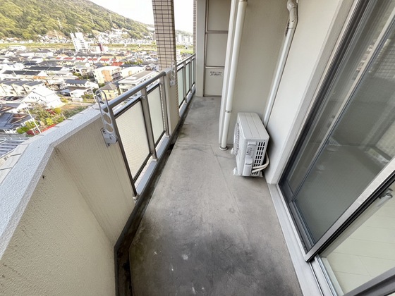 バルコニー　※別部屋の写真です