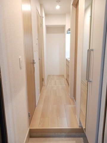玄関　収納もある玄関です