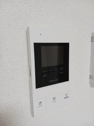 セキュリティ　モニター付きインターホンです