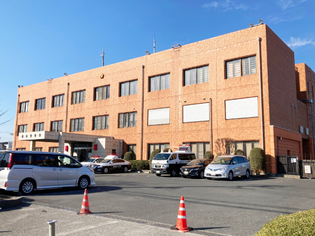警察署・交番　越谷警察署（警察署・交番）まで4846m