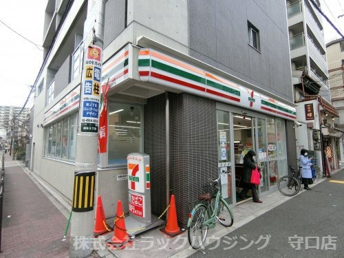 コンビニ　セブンイレブン 大阪蒲生3丁目店（コンビニ）まで375m