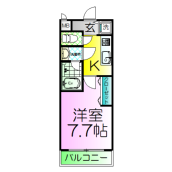 エスパシオの間取り写真