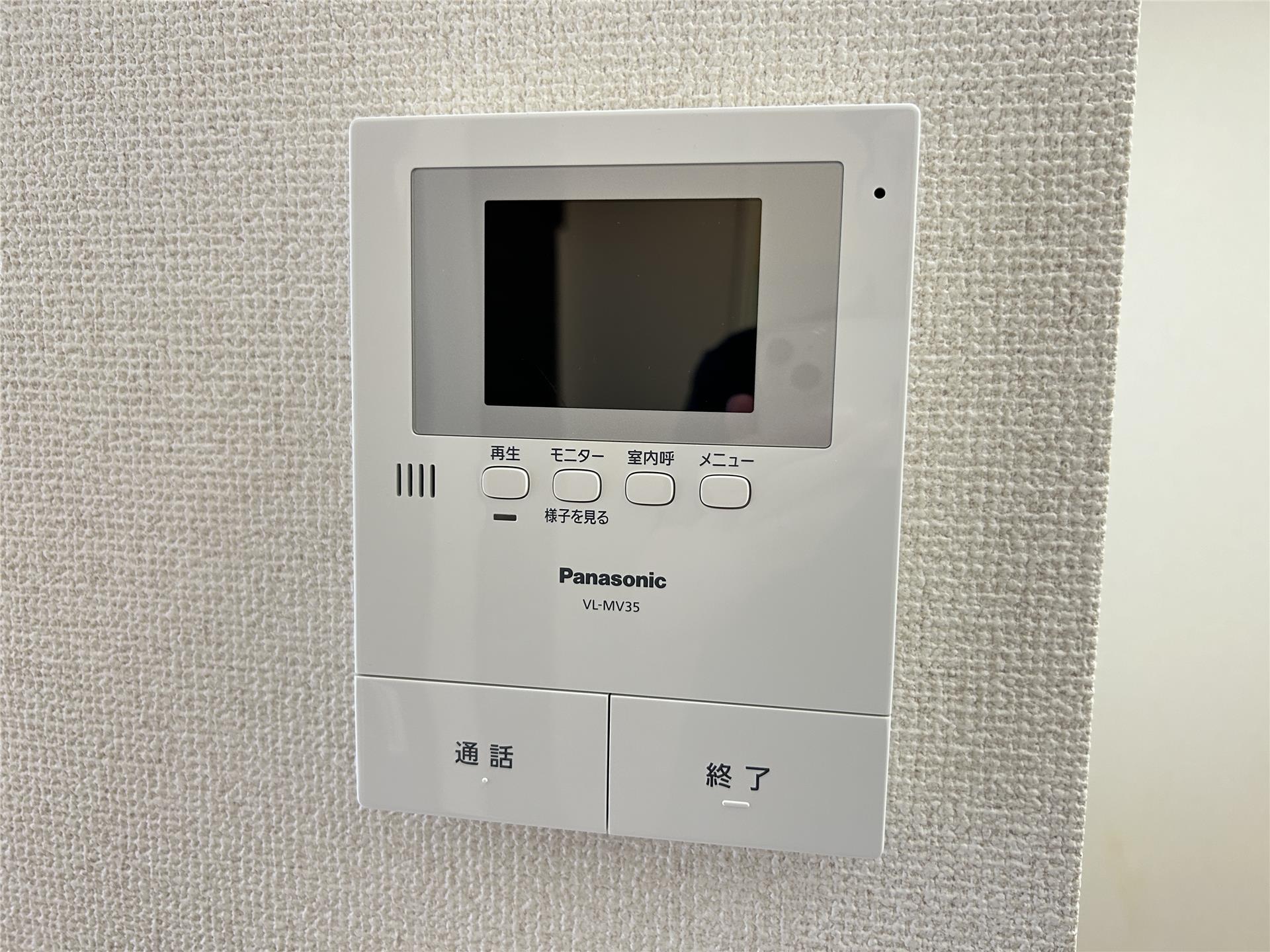 セキュリティ　モニタ付インターホン