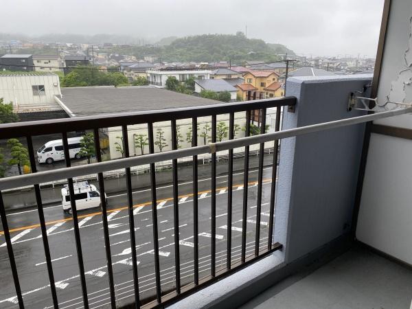 バルコニー　日当たり良好！
