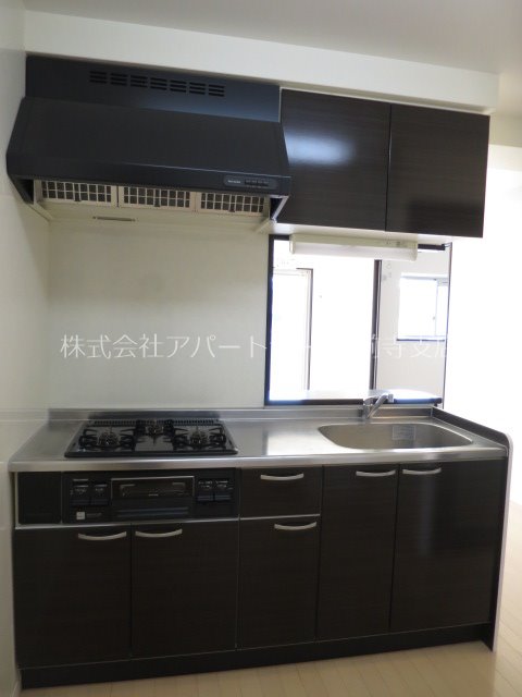 キッチン　3口コンロ+グリル付き！お料理好きのあなたに！※イメージ