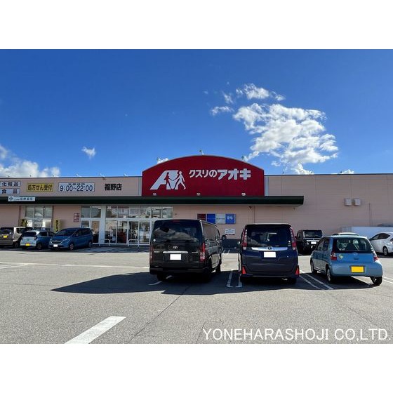 ドラックストア　クスリのアオキ福野店（ドラッグストア）まで1197m