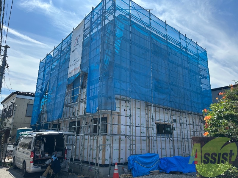 建物外観　仙台市青葉区台原４丁目「（仮）台原４丁目新築アパートＡ棟」