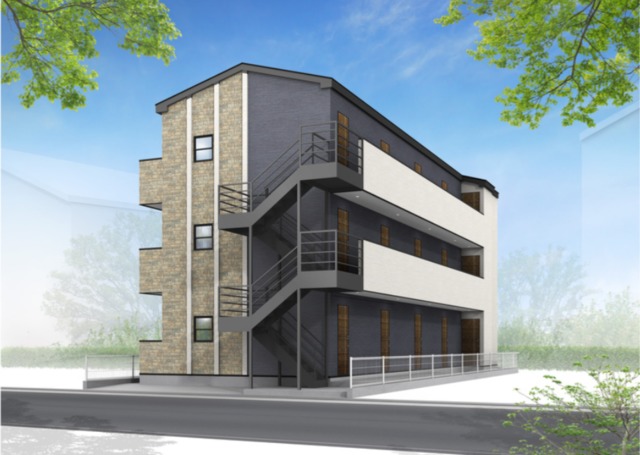 建物外観　～頑張って建築中っ～