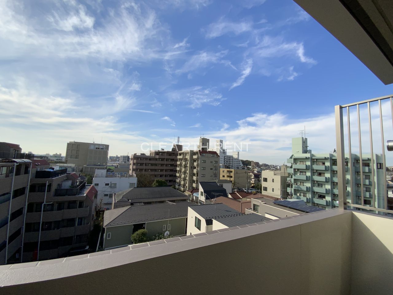 眺望　青空の下でのびやかに過ごしませんか